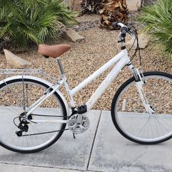 KENT SPRINGDALE 21 SPEED ALUMINUM HYBRID COMFORT BIKE- 700c
