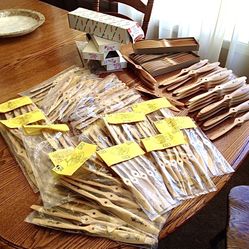 VINTAGE RC AIRPLANE WOOD PROPS