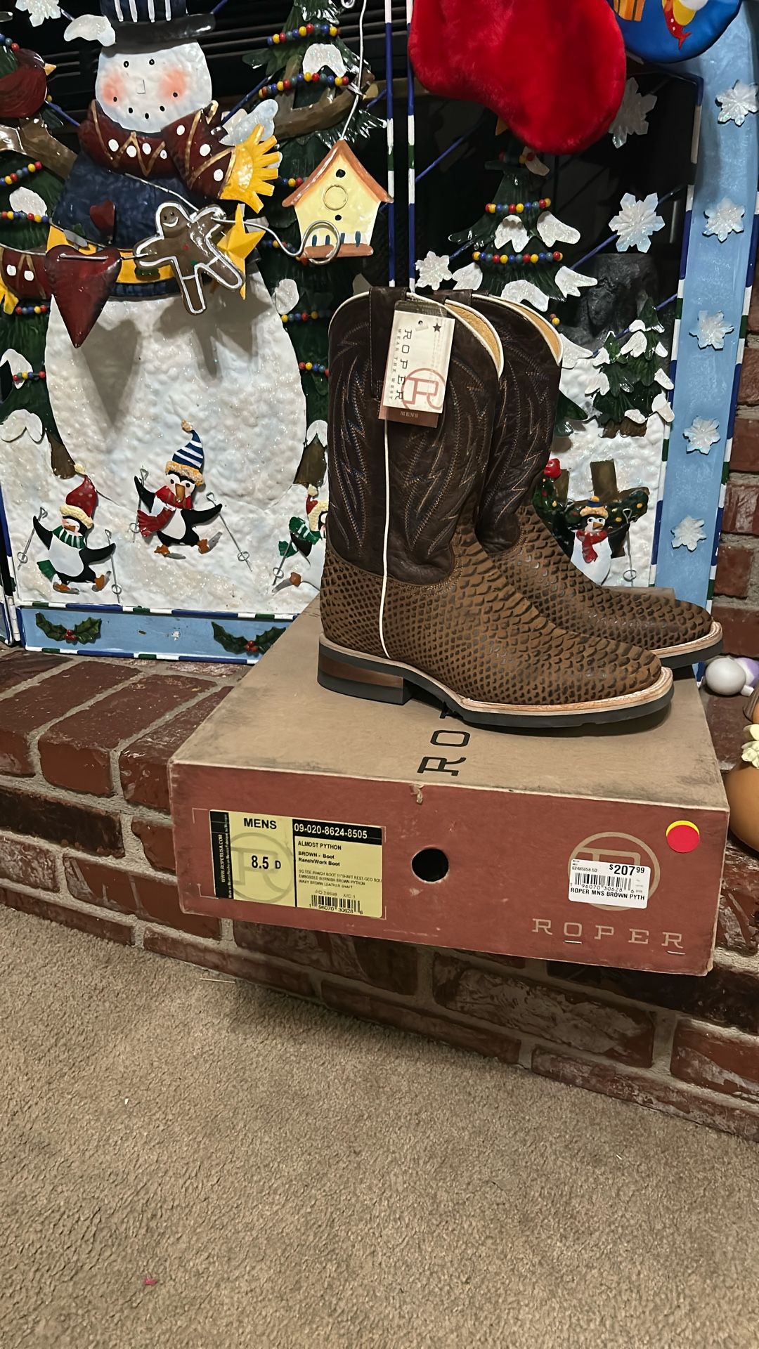 New Men’s Roper Boots