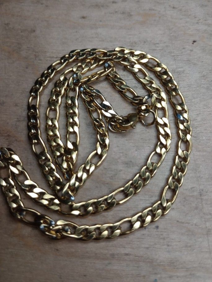 21inch Gold Plated Chain