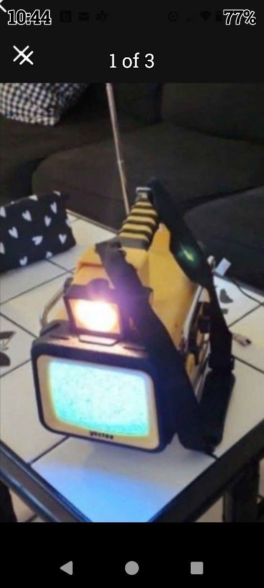 VECTOR PORTABLE TV RADIO LIGHT