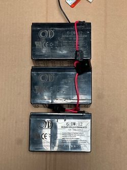 Razor MX500 MX650 36V Battery Pack 3x OD 6-DW-12 12V 12Ah SLA AGM TESTED