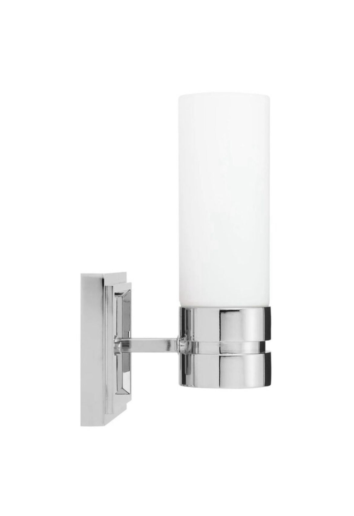 Signature Hardware Como 5-in W 1-Light Chrome Modern/ Contemporary Wall Sconce