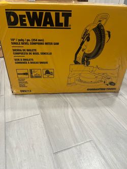 DEWALT Miter Saw, Single Bevel