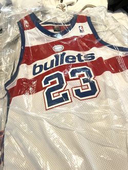 AUTHENTIC NIKE JORDAN BULLETS JERSEY sz 48