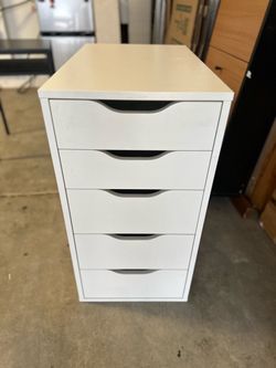 IKEA Alex 6-Drawer Storage Unit White (Drawer only)