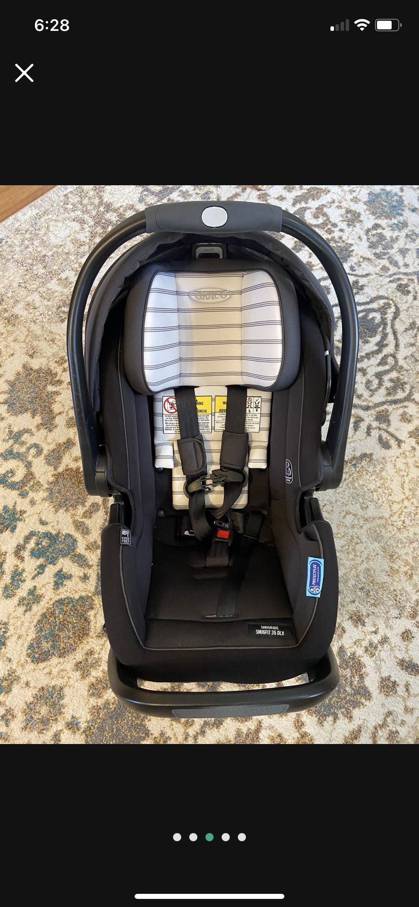 Graco Car seat Snugfit 35 DLX