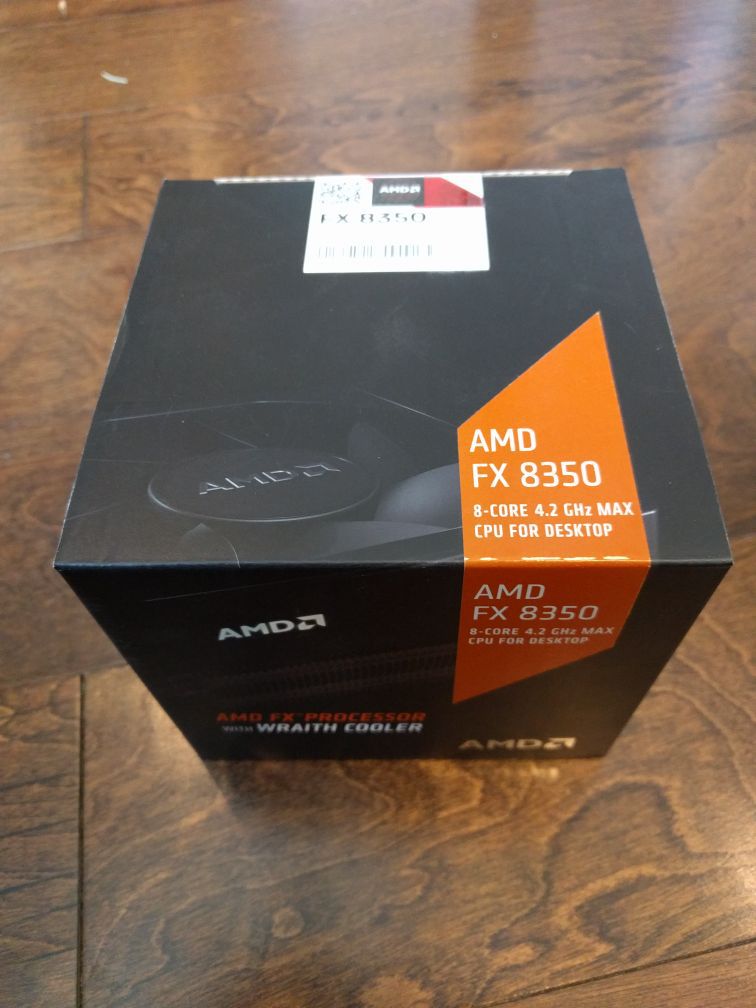 New, never opened, AMD FX 8350 Black Edition 8-core 4.2GHz CPU