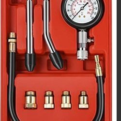 8 Pieces Automotive Compression Tester Kit