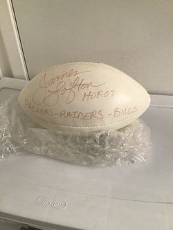 James Lofton, (Hall of Famer), Signed Official Wilson "The Duke" NFL Football...(Packers, Raiders, Bills)...