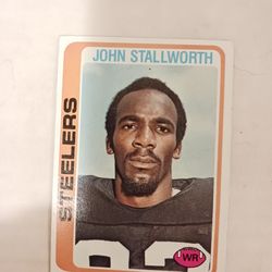 John Stallworth Rookie Card 