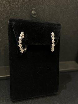 18k gold earrings #112086-1 MJ