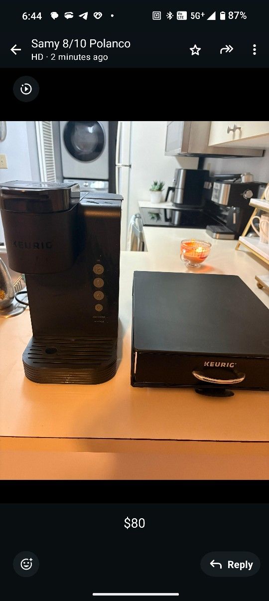 Keurig K-Iced Essentials Iced and Hot Single-Serve K-Cup Pod Coffee Maker, Black