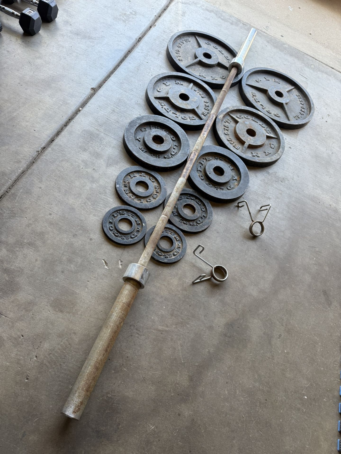 Weights And Bar