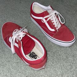 Red Old Skool Vans