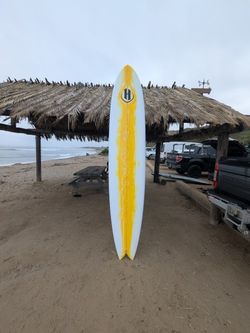 Surfboard: 9'10" Twin Fin Longboard - $775 (San Clemente)