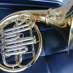 Bb & A French Horn (easy to Play)compensating trigger for your hand stop.