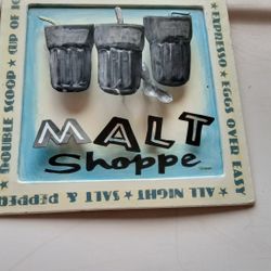 Kitchen Metal 3D Sign