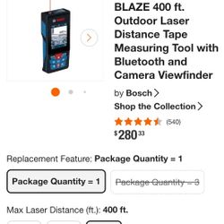 BLAZE Bosch Measuring TOOL