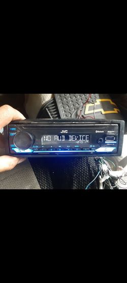 STEREO JVC AUX USB BLUETOOTH GOOD CONDICIÓN ABLO ESPAÑOL