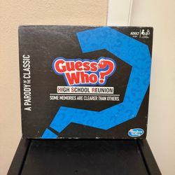 Guess Who? High School Reunion Board Game