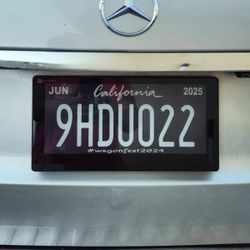 REVIVER Digital License Plate with App for Car/ Truck/ SUV