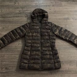 Eddie Bauer Womens Down Trench Jacket 