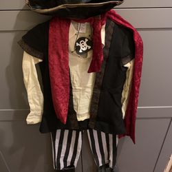  New Price 🧡6 Piece Set🧡Kids Pirate Halloween Costume🧡size 8