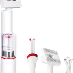 Handheld Vacuum Cleaner Pet Hair Clearance,Cordless Car Vacuum with 14kPa Powerful Suction Type-C Fast Charge,Portable 4 in 1 Small Vacuum with Slicke