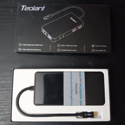 TEOLANT USB C HUB CARD READER 