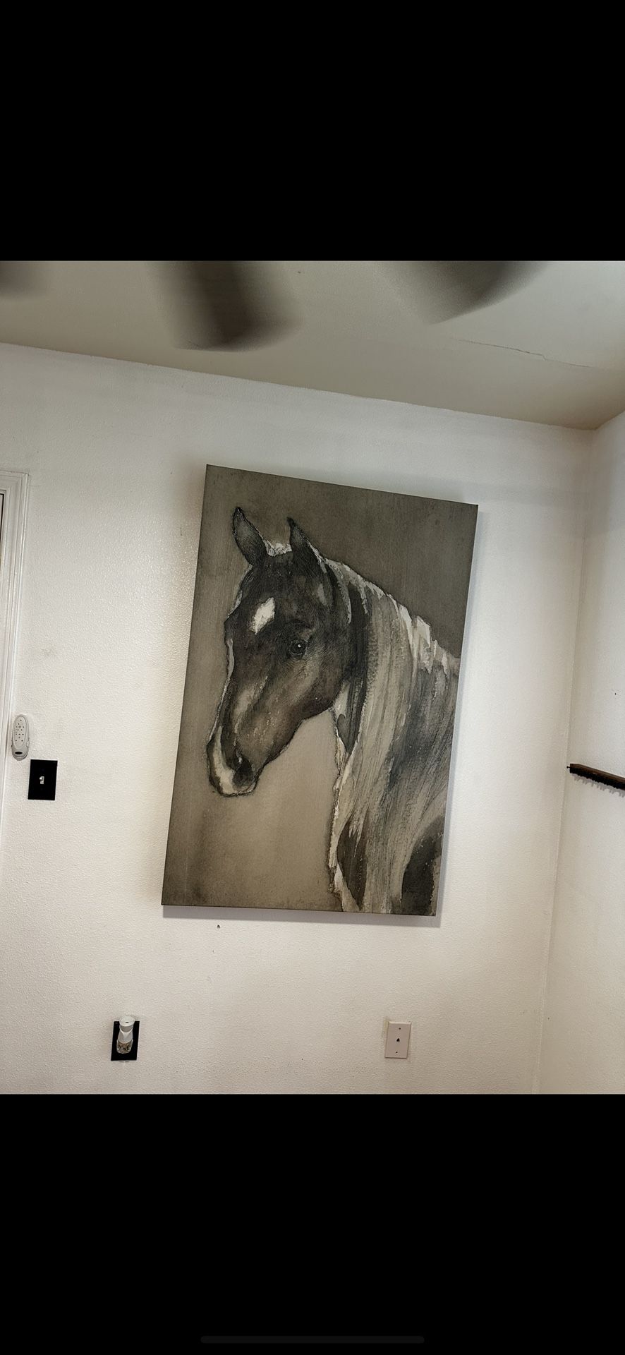 Country Mercana Horse Portrait II Large Canvas Art Wall Art Decor