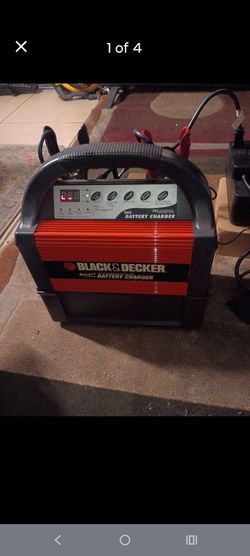 New Black & Decker 110amp heavy duty fully automatic with engine start commercial grade not a cheap plastic charger