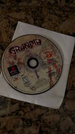 Grandia (Disc 1) for the Sony PlayStation 1. $25