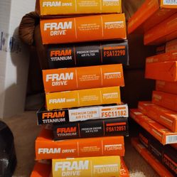 FRAM/ PUROLATOR/ MANN AIR FILTERS/ CABIN/ Oil FILTERS FOR HONDA/ ACURA VEHICLES ( Whole Pallet)