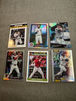 Topps Baseball Card Lot of 6