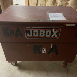 Large Site Toolbox On Wheels 