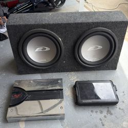 Amp And Subwoofers Subs