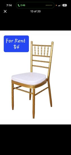 chiavari chairs R,e,n, T
