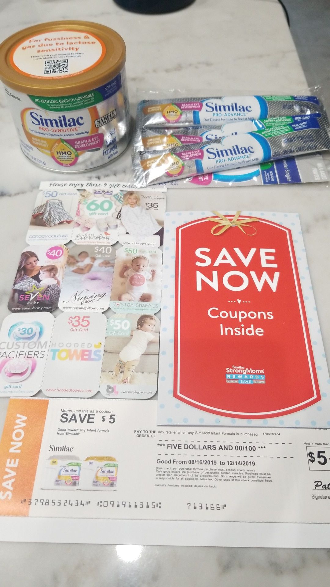Similac formula and over $20 in coupons
