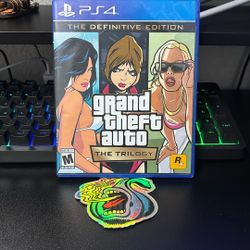PS4 GTA The Trilogy Game 
