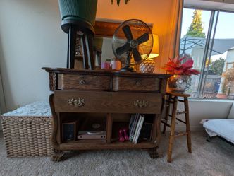 Antique dresser or buffet storage