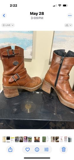 Harley Boots Size 6 