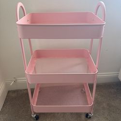 3-tier rolling storage cart
