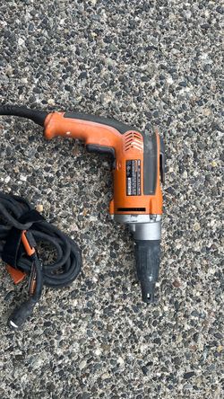 Rigid corded drywall screw gun