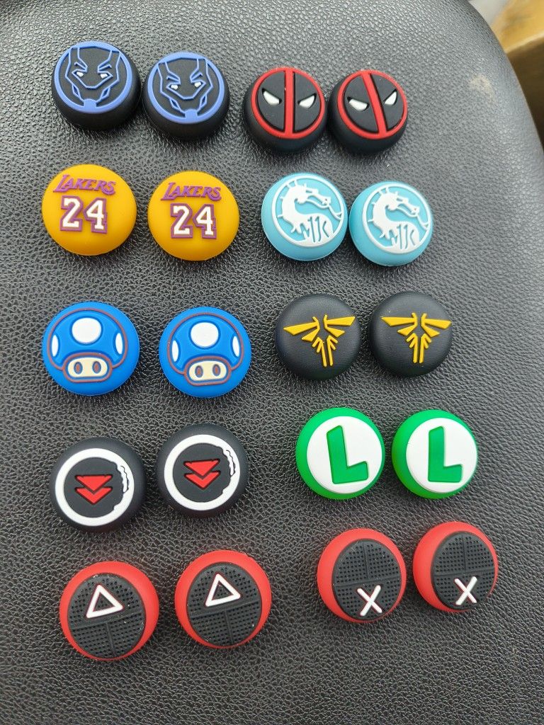 Custom Thumb Grip Caps PlayStation Xbox Steam Deck