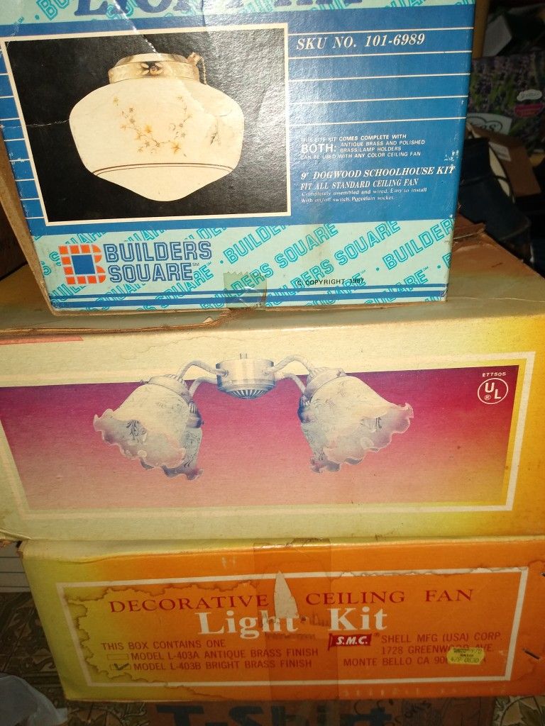 3 Ceiling Fan Light Kits