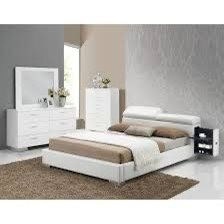 New Queen Platform Bed Frame With 2-Hidden Nightstand