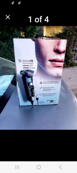 Philips Norelco Shaver 7600, Rechargeable Wet & Dry Electric Shaver with Senseiq Technology, Quick C