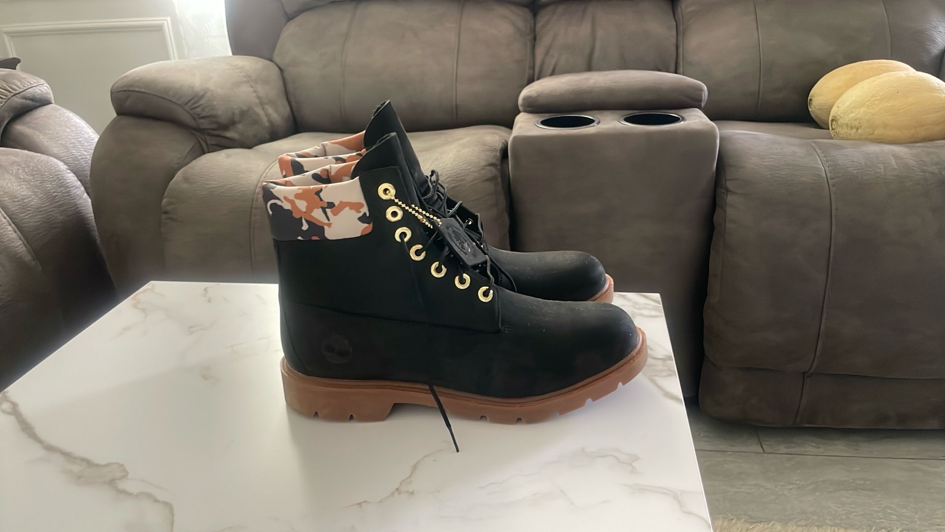 Timberland Classic 6" Waterproof Black Camo