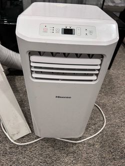 2 Hisense Portable Air Conditioner with Hose + Window Kit